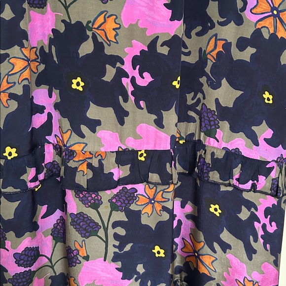 Oliphant Suzani Navy Dress - Picture 3 of 5